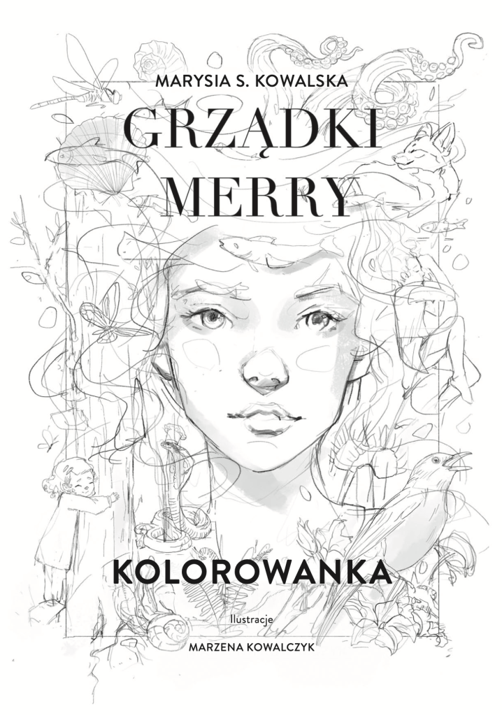 Kolorowanka "Grządki Merry"