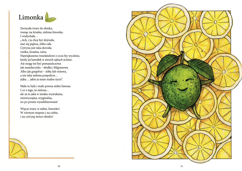 "Limonka" - Wierszyk "Grządki Merry"