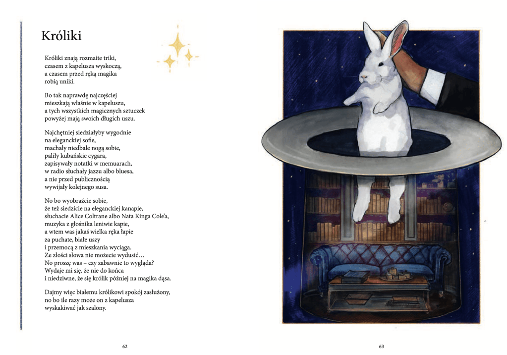 "Króliki" - Wierszyk "Grządki Merry"